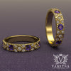 Sapphire and Diamond Eternity Ring - 02US51